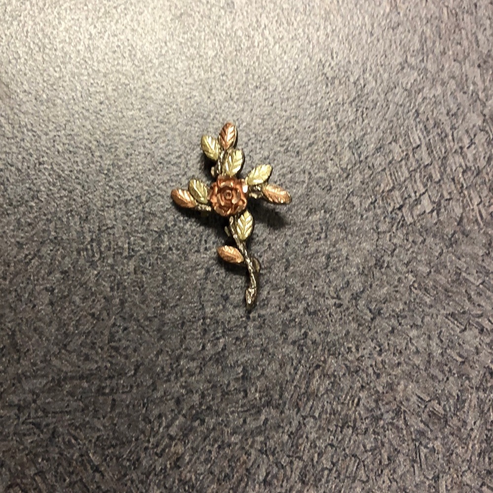 Black Hills Gold Cross Pendant